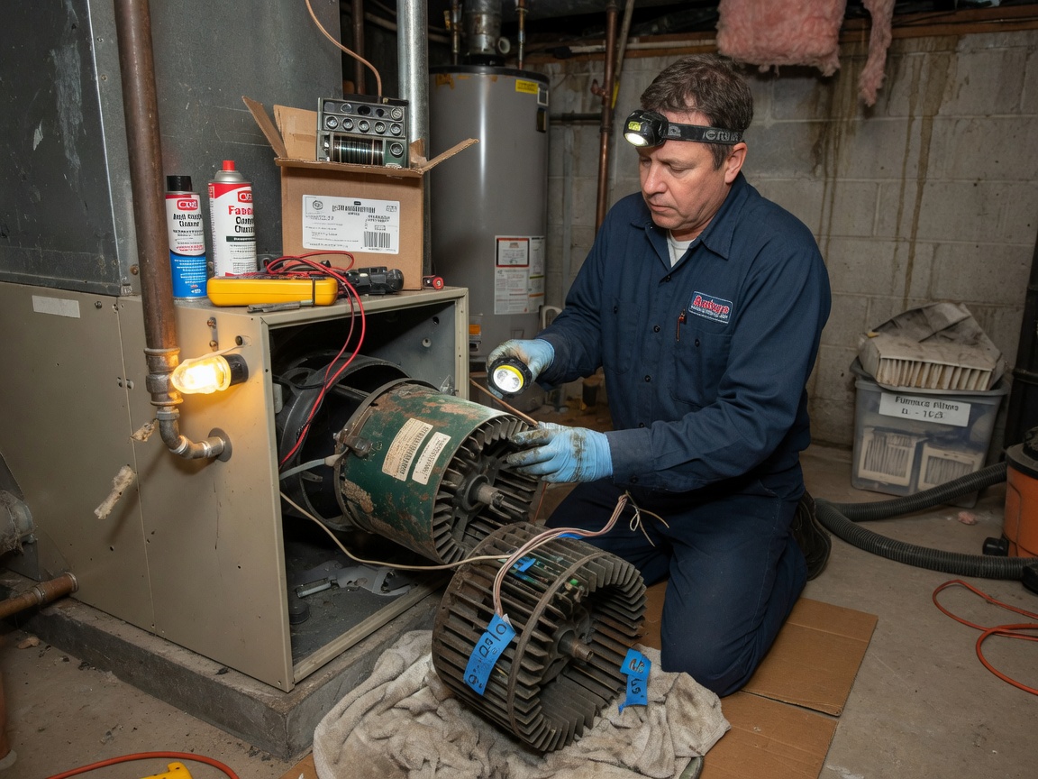 Furnace Repair in Mansfield, OH 44901