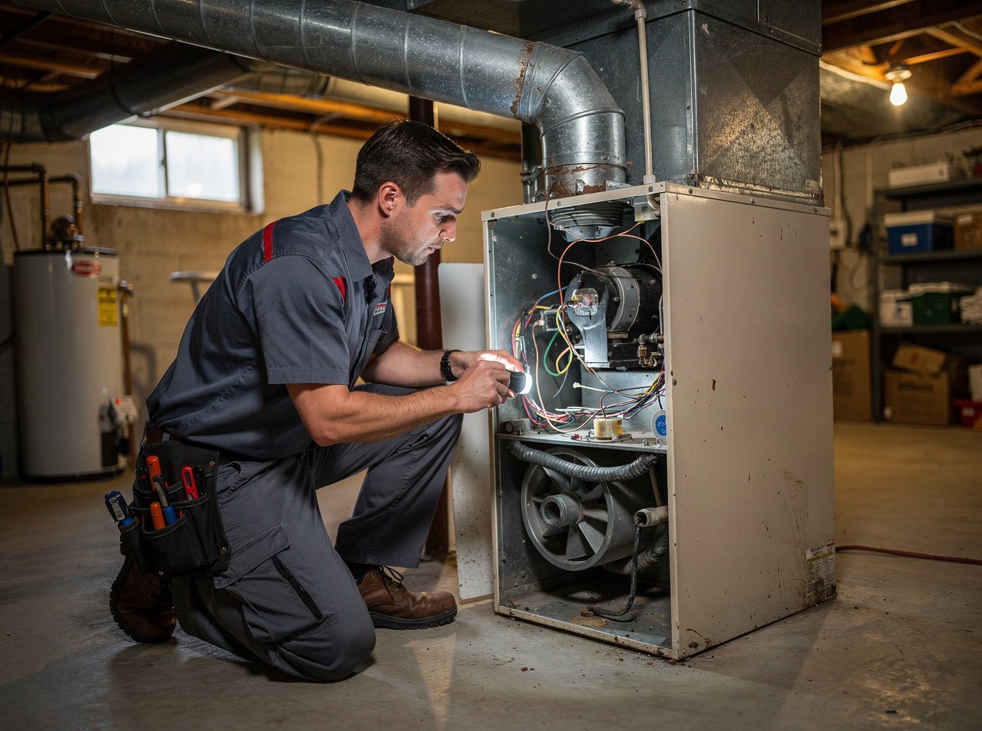Furnace Repair in Akron, OH 44301