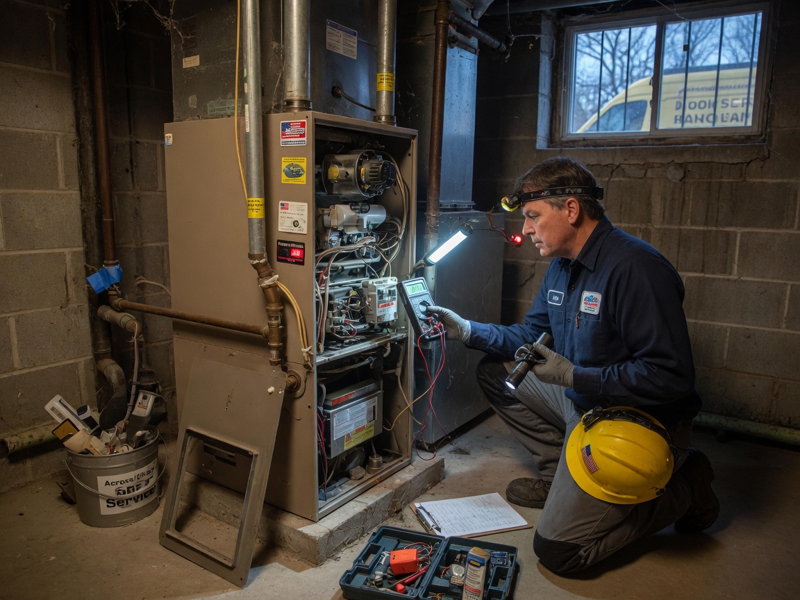 Furnace Repair in Lockbourne